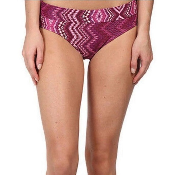 Prana Other - NWT Prana Ramba Swim Bikini Bottom Wine Adrie Red S